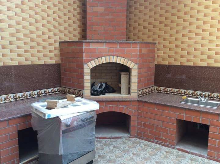 СТРОИТЕЛЬСТВО Летние кухни. Очаги. Барбекю