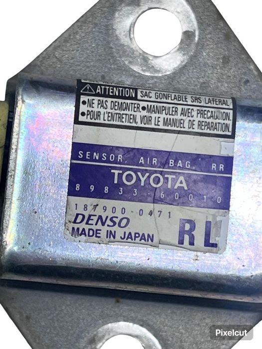 Senzor De Impact Airbag Stanga Spate Toyota Land Cruiser Lj12_, Kzj12_, Trj12_, Kdj12_, Grj12_ 2002 - 89833-60010