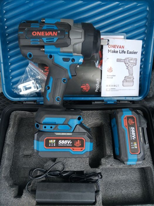 Гайковерт ONE VAN 2800 Nm, Безчетков мотор!