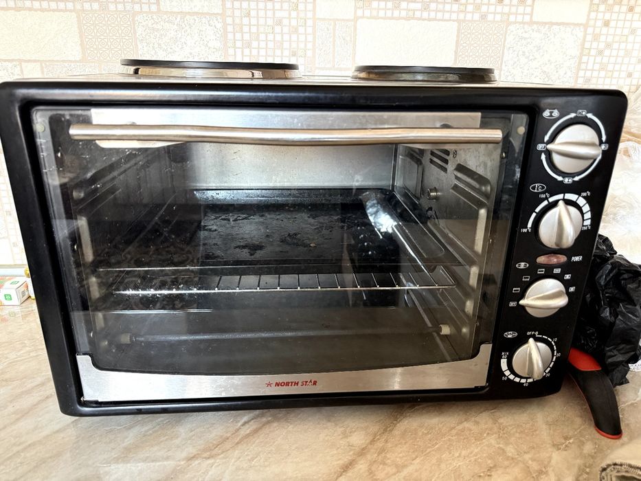 Мини-духовка с электроплитой North Star