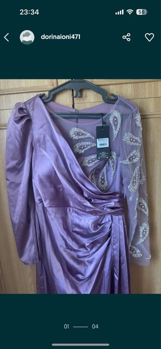Rochie noua cu eticheta pe ea