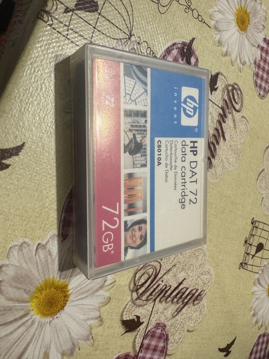 Casetă Backup HP DAT 72 Data Cartridge 72GB - C8010A - Nouă/Sigilată