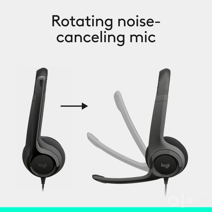 # Наушник Logitech H390 USB Naushnik для Call центров для компьютера