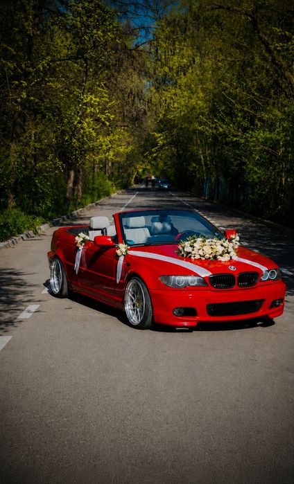 E46 Cabrio pentru nunți și evenimente speciale