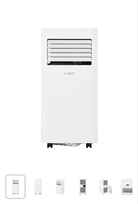 Кондиционер Neo ACM-09N Белый + Комплект для окна