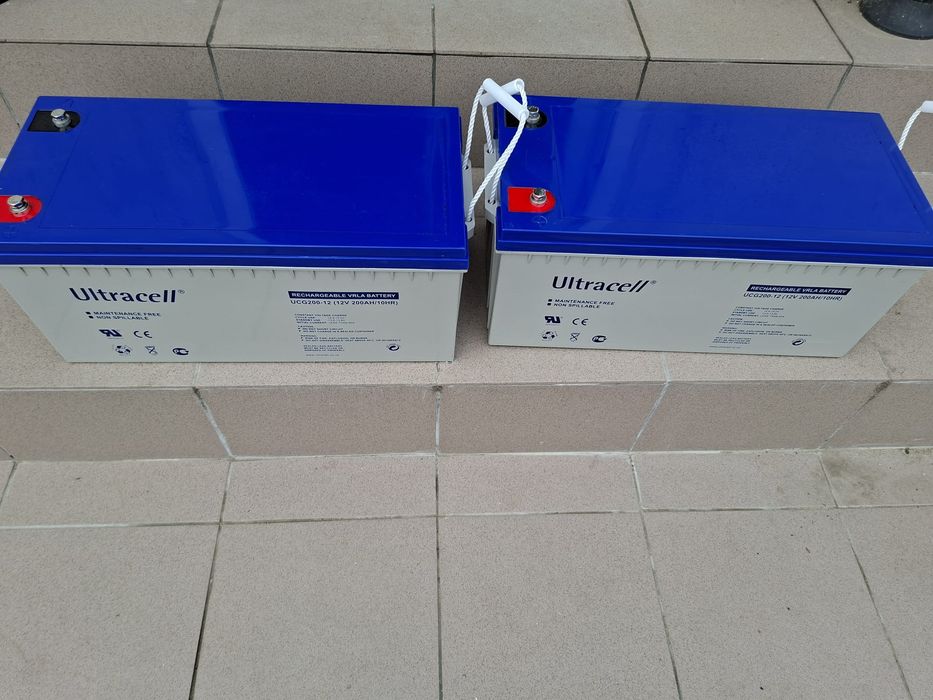Acumulator VRLA Ultracell 12V cu GEL, 200Ah UCG200-12