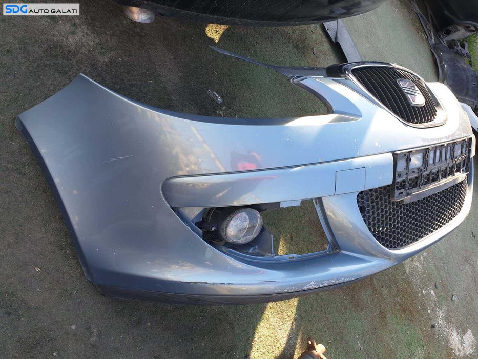 Bara Spoiler Fata Completa FARA Grila Emblema Seat Altea 5P NFL Non Facelift 2004 - 2009 Culoare LS5V (zgarieturi) [Q3118]