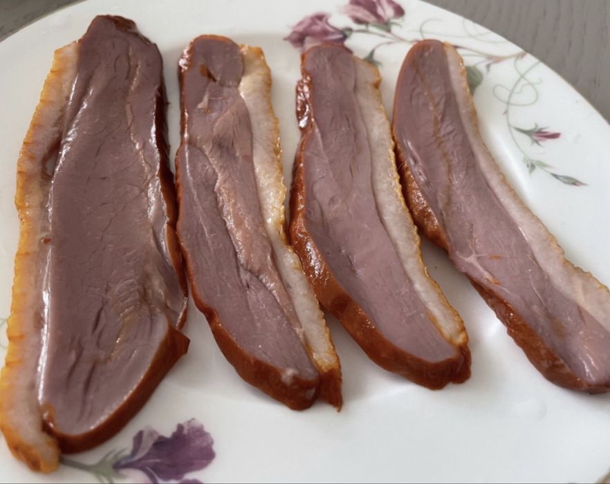 Филе утиной грудки горячего копчения