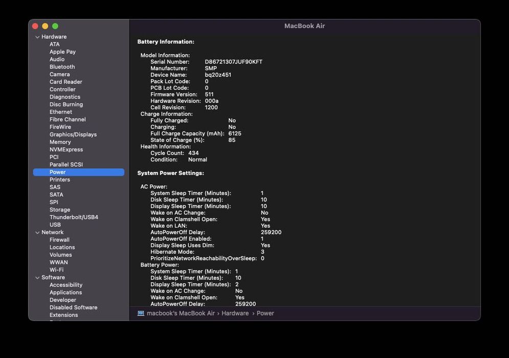 MacBook Air 13" 2017 Silver #10008