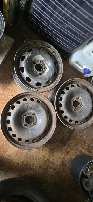 Cauciuc + 3 jante de tabla