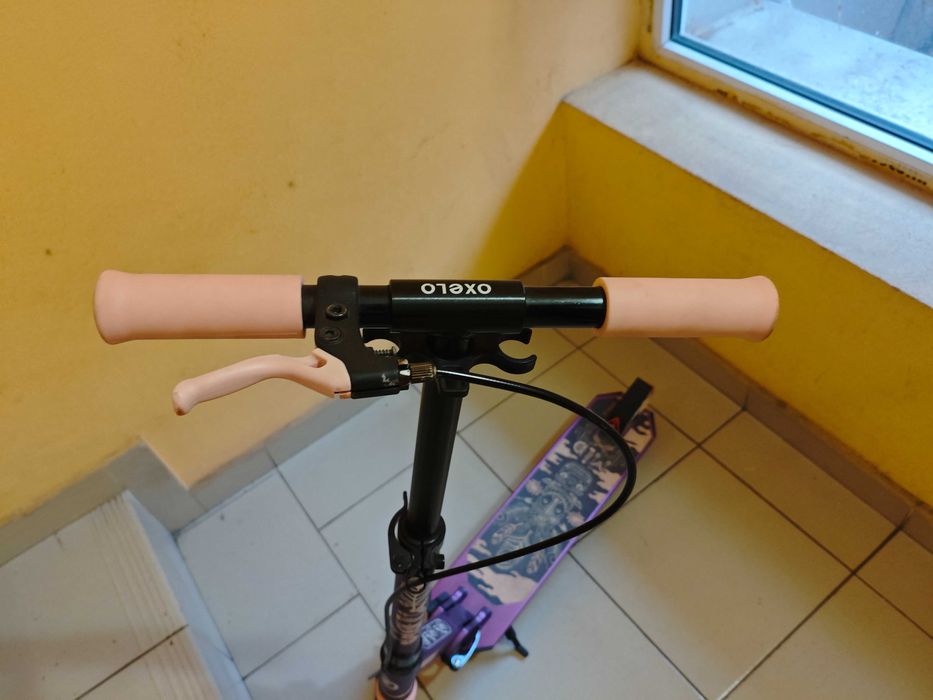 Детска тротинетка MID 5 с окачване и спирачка на кормилото