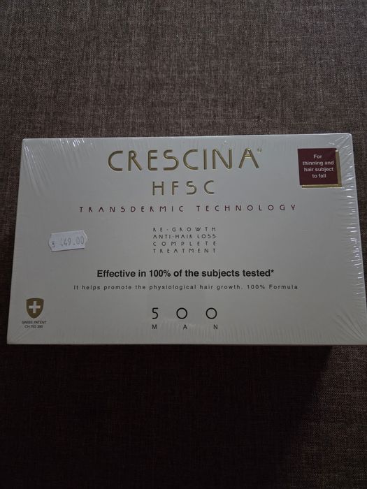 Crescina tratament par barbati
