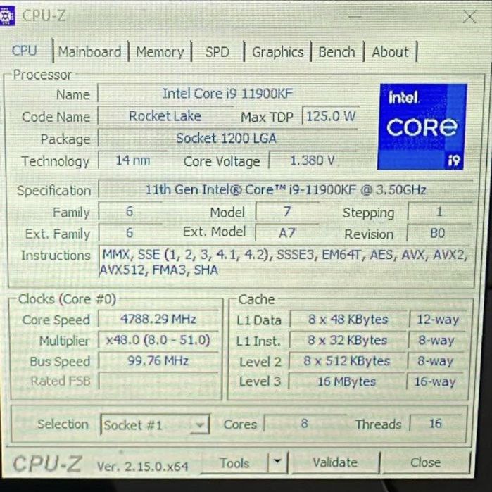 Computer plus Monitor 170HZ 27 inch 2K - RTX 3060 12 GB i9 11900KF