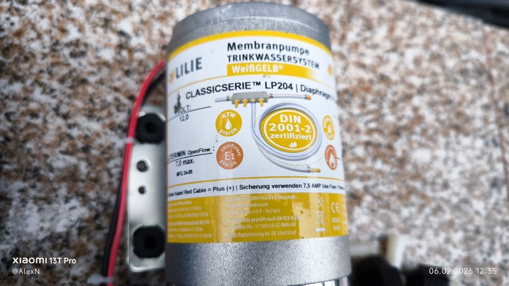 Pompa de apa externa Lilie "Classic LP 204"