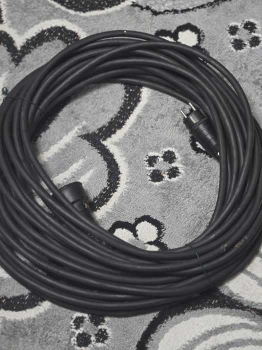 Prelungitoare electrice profesionale 20m 3G2.5 – cablu gros, 3 bucăți