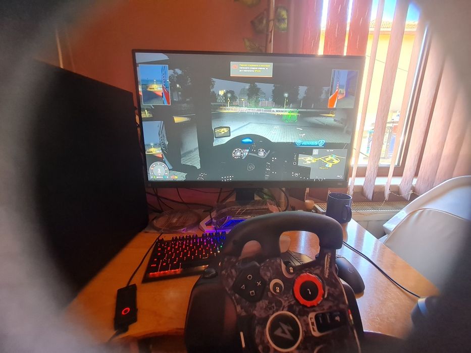Волан Logitech G29 + shifter + f1 mod + magnet shifter