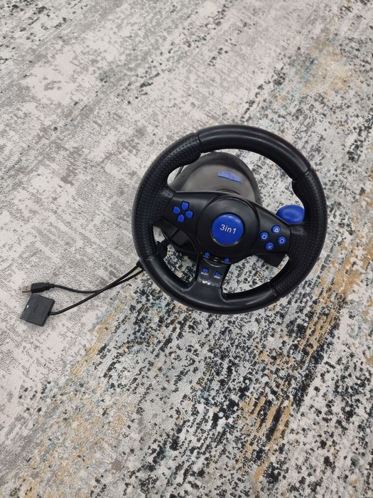 Игровой руль 3in1