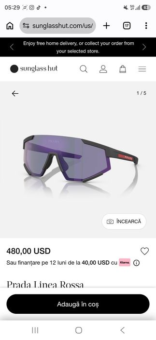 Ochelari de soare PRADA