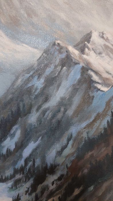 Картина интерьерная, масло