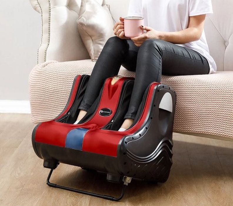 массажор для ног красный