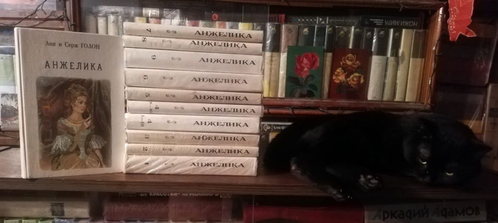 Продаются книги Анжелика