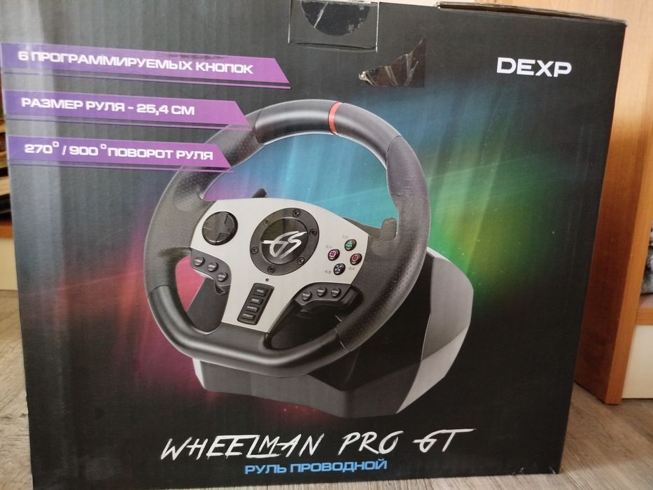 Продам руль dexp wheelman pro gt