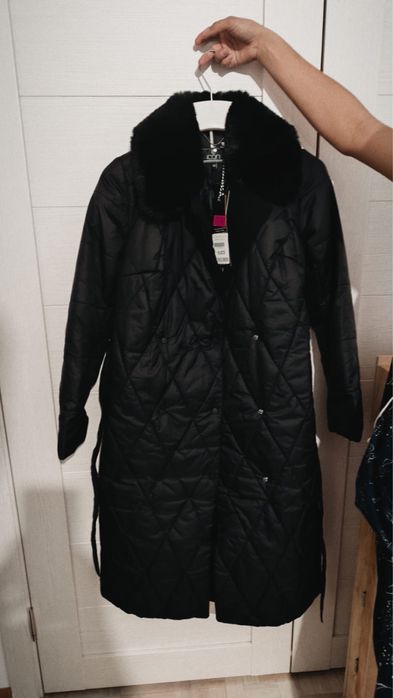 Чёрный пальто новый