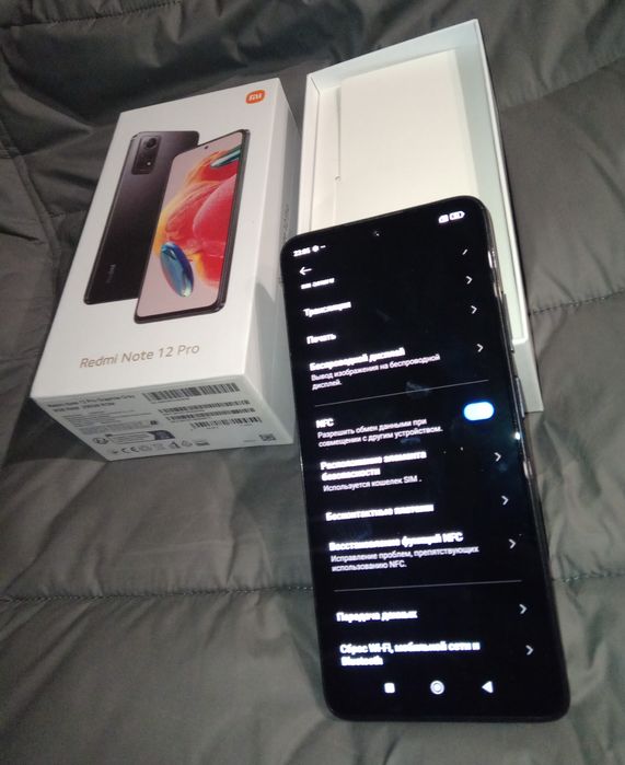 Note 12pro NFC 16+256+108MP камеры