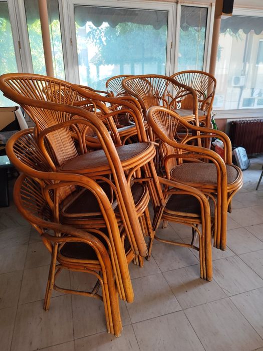 Ратанови столове и маси