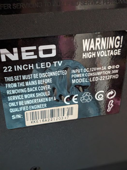 Телевизор на 12 v