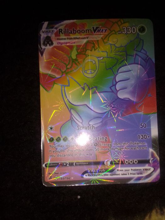 Carte pokemon Rillaboom originală