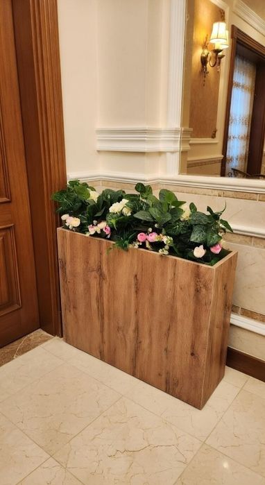 кашпо искусственные цветы цена по размеру