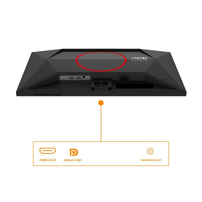 Monitor Gaming 1440p 180Hz 24'' IPS AOC Q24G4RE - Garantie & Culori Calibrate