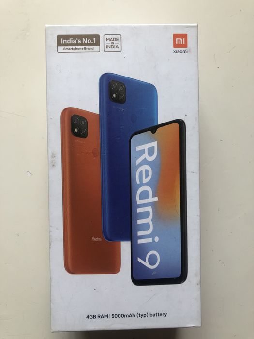Коробка от телефона Redmi 9