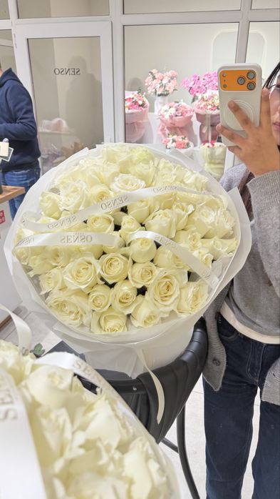 51 голландские розы