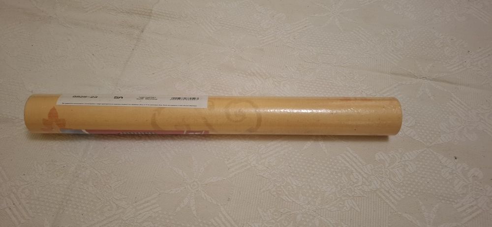 Ролка тапети, оранжева с детайли