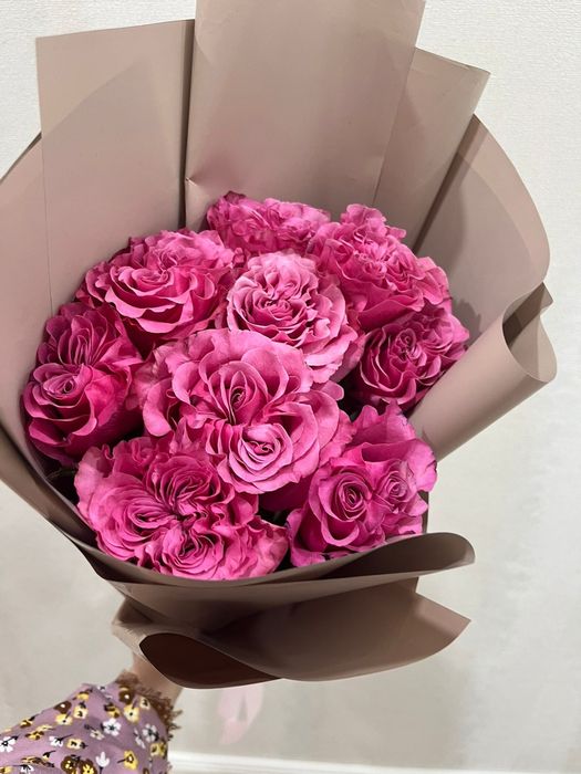 Живые цветы за 6000тг