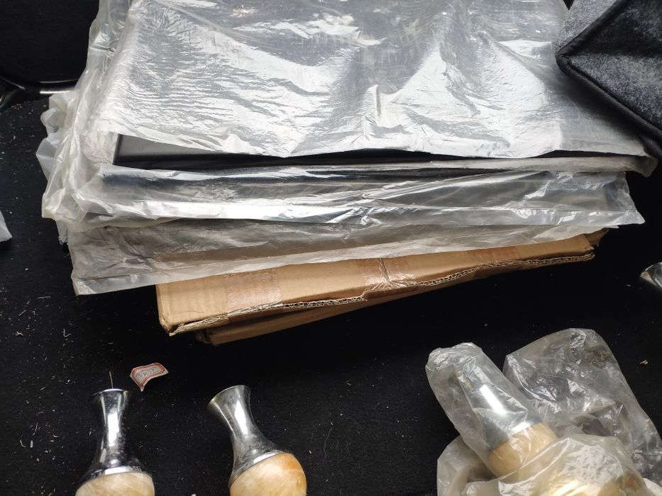 Комплект декоративни лампи от камък