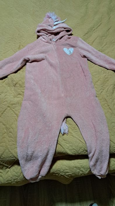 Pijama (costum) unicorn fete