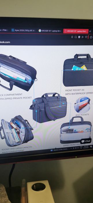 Geanta laptop 18" noua
