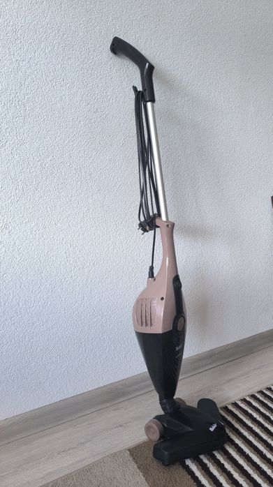 Прахосмукачка Fakir Lucky 2 в 1, Вертикална и ръчна, 800 W, 1 л, Бежов