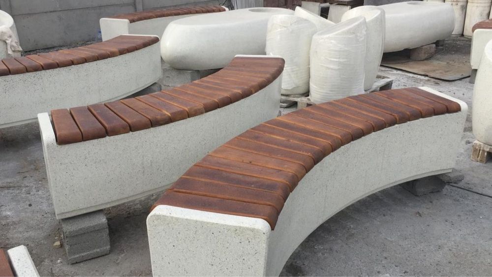 Скамейки урны мрамор