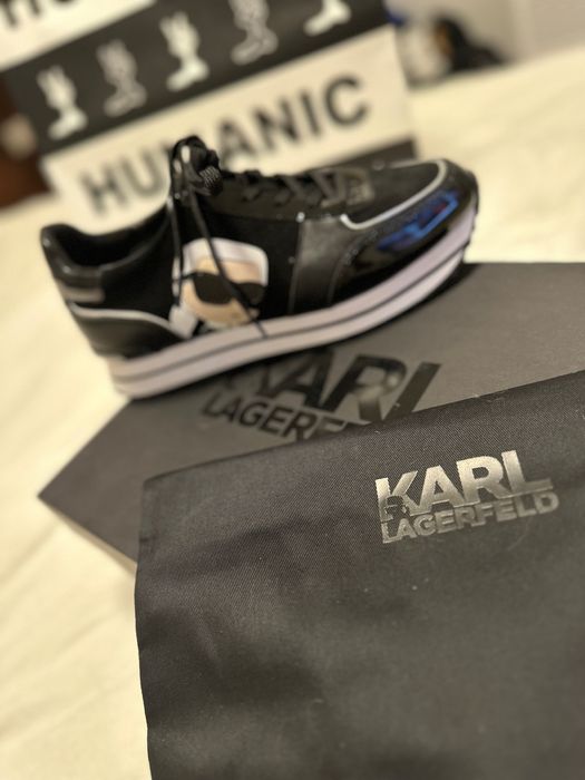 Спортно елегантни дамски обувки Karl Lagerfeld