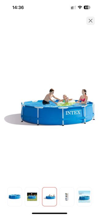 Бассейн Каркасный Intex Басейн Bestway круглый