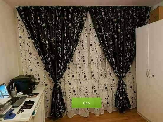 Set perdea draperii