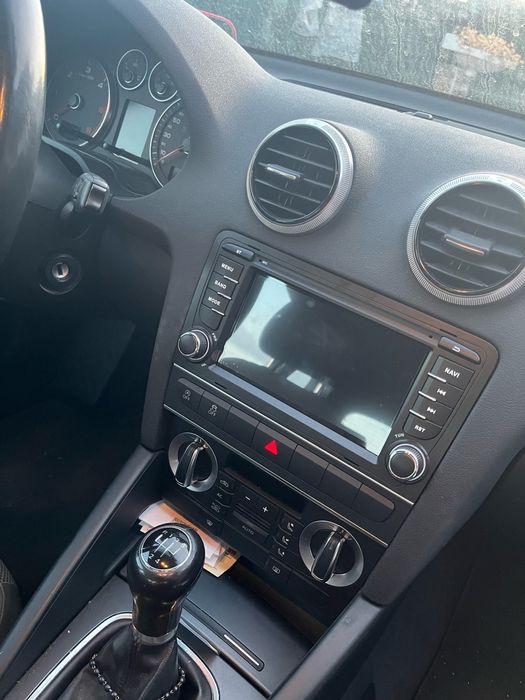 Navigatie Android Audi A3 Carplay Waze YouTube GPS BT casetofon