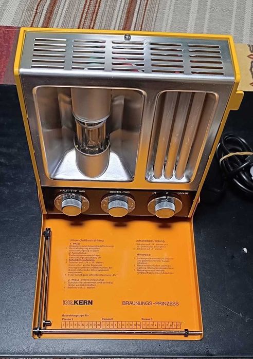 Lampă cu cuarț Dr. KERN UV+IR (terapeutică)