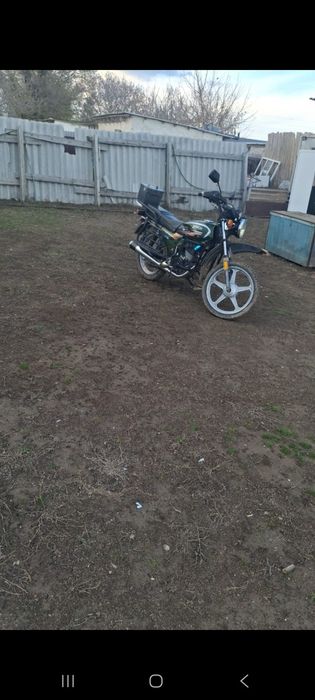 Мотоцикл YAQI 150cc зелёный