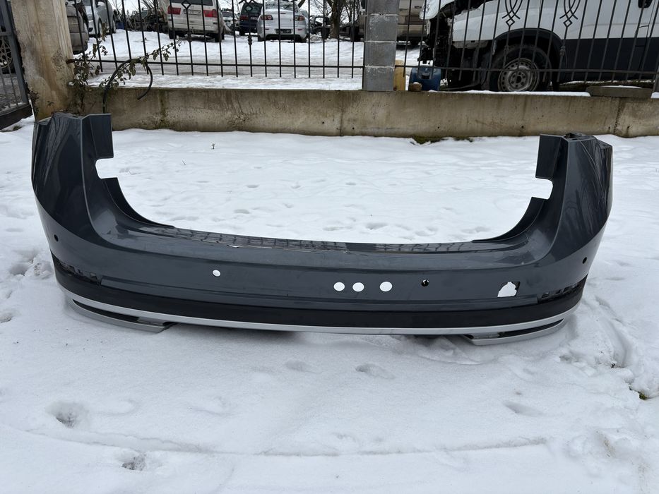 Задна броня със спойлер за Шкода Октавиа 4 / Skoda Octavia IV Scout