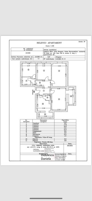 Direct proprietar vand apartament 4 camere Otopeni ,ultracentral ,DN1